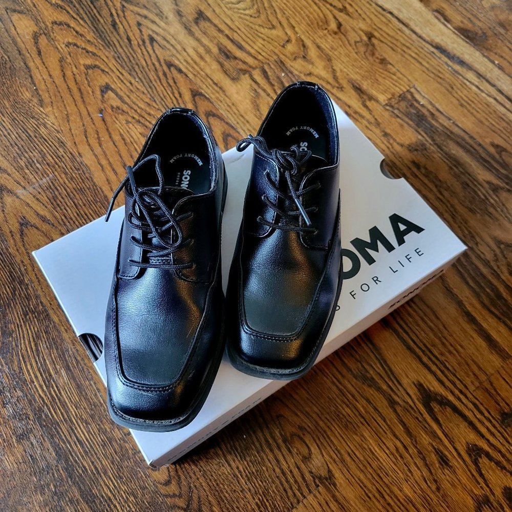 Sonoma SNAlexander  Memory Foam, Youth Dress Shoes